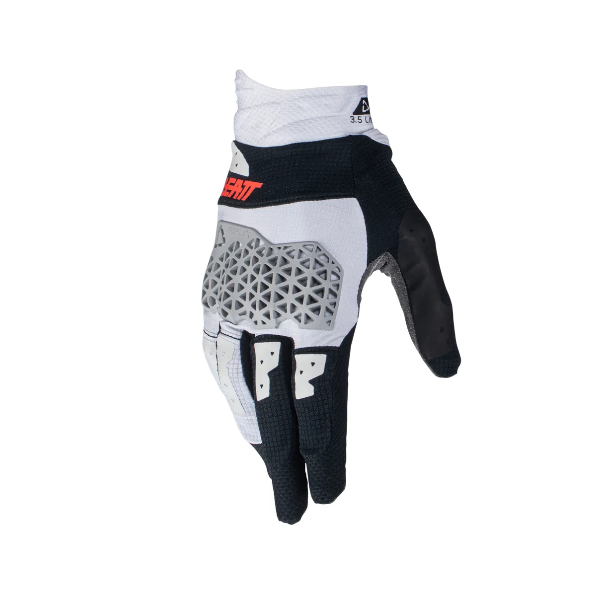 כפפות רכיבת שטח LEATT Moto 3.5 Lite בצבע לבן כפפות רכיבת שטח ליט LEATT Moto 3.5 Lite בצבע לבן