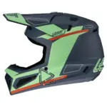 קסדת שטח ליט LEATT Moto 3.5 מאצ׳ה ירוק כחול (V25) – תמונה 4