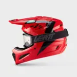 קסדת שטח ליט LEATT Moto 3.5 אדום שחור – תמונה 2