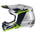 קסדת שטח ליט LEATT Moto 3.5 כסוף ליים (Steel V25) – תמונה 4