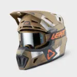 קסדת שטח ליט LEATT Moto 7.5 בצבע הסוואה חאקי חום