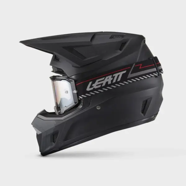 קסדת שטח ליט LEATT Moto 7.5 שחור Stealth – תמונה 2