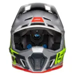 קסדת שטח ליט LEATT Moto 7.5 כסוף ליים (Steel V25) – תמונה 2