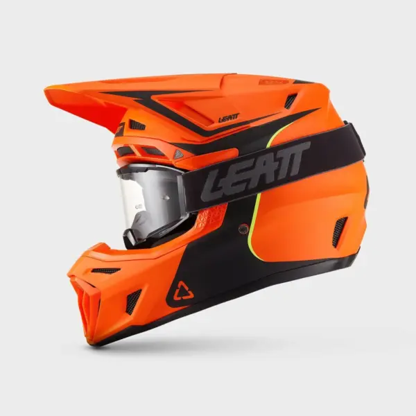 קסדת שטח ליט LEATT Moto 8.5 כתום Fire מט – תמונה 2