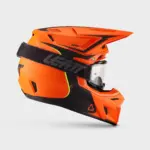 קסדת שטח ליט LEATT Moto 8.5 כתום Fire מט – תמונה 4