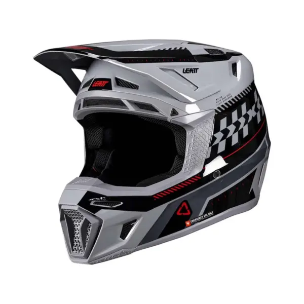 קסדת שטח ליט LEATT Moto 8.5 בצבע אפור (V26)