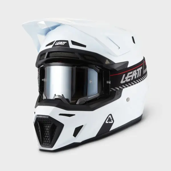 קסדת שטח ליט LEATT Moto 8.5 בצבע לבן