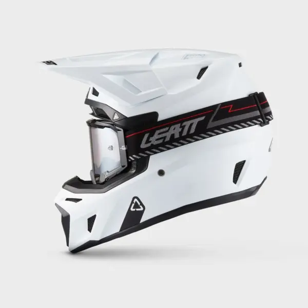 קסדת שטח ליט LEATT Moto 8.5 לבן – תמונה 2