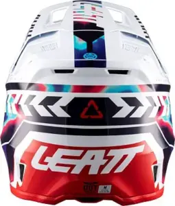קסדת שטח ליט LEATT Moto 8.5 לבן אדום סגול (V26) – תמונה 4