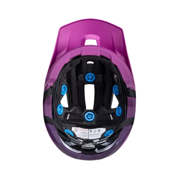 קסדת אופניים ליט LEATT MTB AllMtn 2.0 סגול – תמונה 2