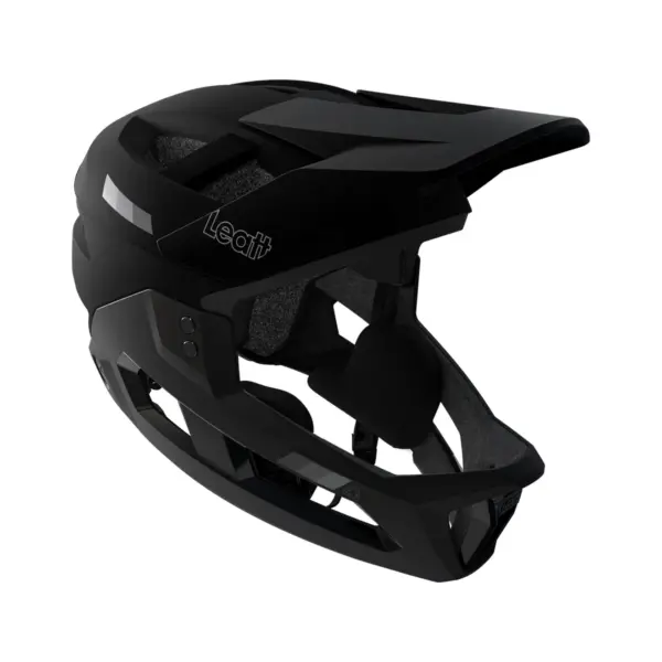 קסדת אופני אנדורו ליט LEATT MTB Enduro 2.0 בצבע שחור Stealth