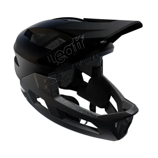 קסדת אופני אנדורו ליט LEATT MTB Enduro 3.0 בצבע שחור Stealth