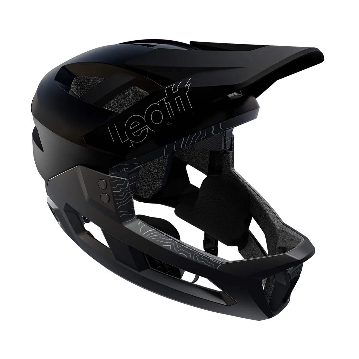 קסדת אופני אנדורו LEATT MTB Enduro 3.0 בצבע שחור Stealth קסדת אופני אנדורו ליט LEATT MTB Enduro 3.0 בצבע שחור Stealth