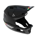 קסדת אופניים מלאה ליט LEATT MTB Gravity 1.0 בצבע שחור