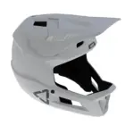 קסדת אופניים מלאה ליט LEATT MTB Gravity 1.0 בצבע אפור Steel
