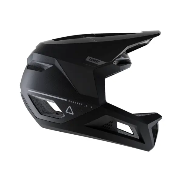 קסדת אופניים מלאה ליט LEATT MTB Gravity 5.0 בצבע שחור