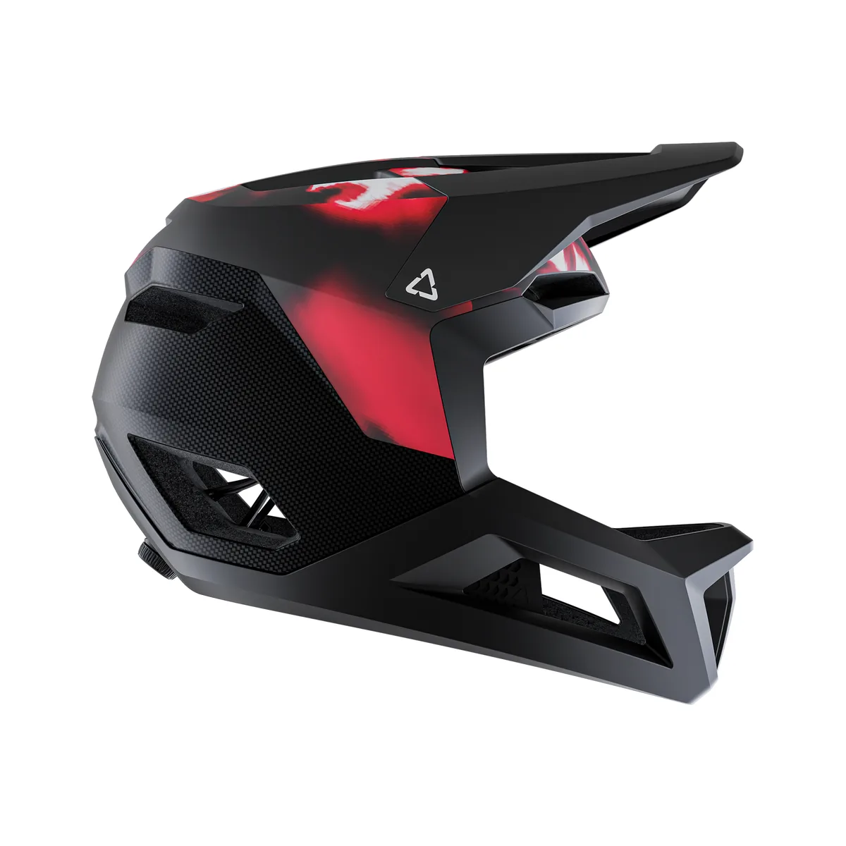 קסדת אופניים מלאה LEATT MTB Gravity 5.0 בצבע שחור אדום קסדת אופניים מלאה ליט LEATT MTB Gravity 5.0 בצבע שחור אדום