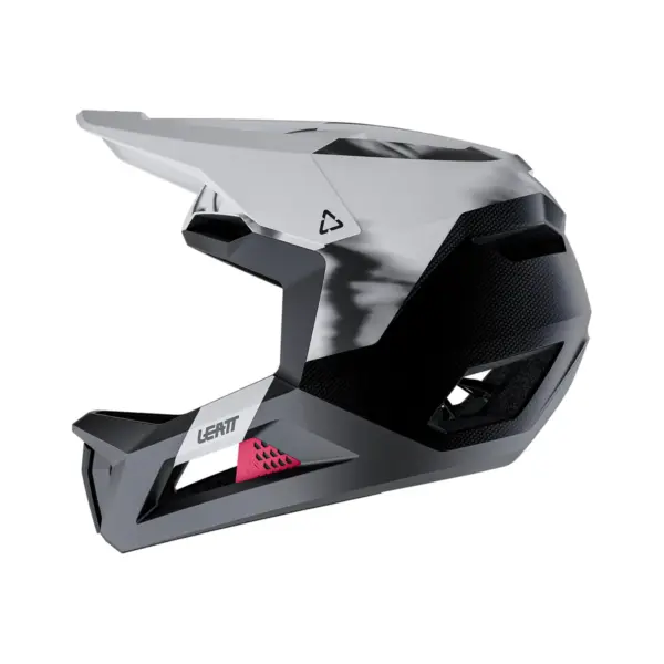 קסדת אופניים מלאה ליט LEATT MTB Gravity 5.0 שחור לבן – תמונה 2