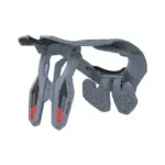 מגן צוואר ליט LEATT Neck Brace 4.5 אפור כחול שחור – תמונה 2