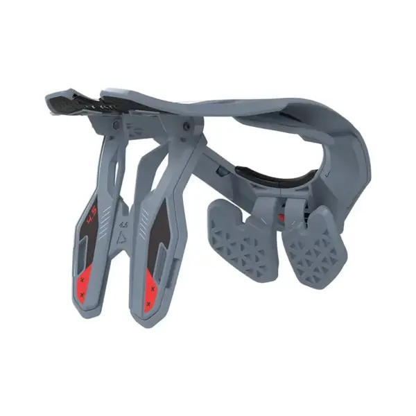 מגן צוואר ליט LEATT Neck Brace 4.5 אפור כחול שחור – תמונה 2