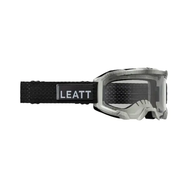 משקפי אבק לאופניים ליט LEATT Velocity 4.0 MTB בצבע אפור Brushed
