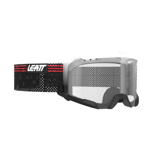 משקפי אבק לאופניים ליט LEATT Velocity 4.0 MTB X-Flow Iriz בצבע לבן