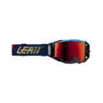 משקפי אבק ליט LEATT Velocity 6.5 Cryztal Iriz בצבע כחול רויאל