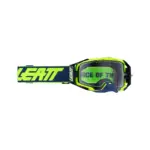 משקפי אבק ליט LEATT Velocity 6.5 Cryztal בצבע ליים
