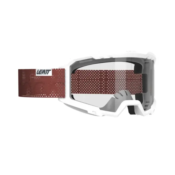 משקפי אבק לאופניים ליט LEATT Vizion 2.0 MTB בצבע לבן