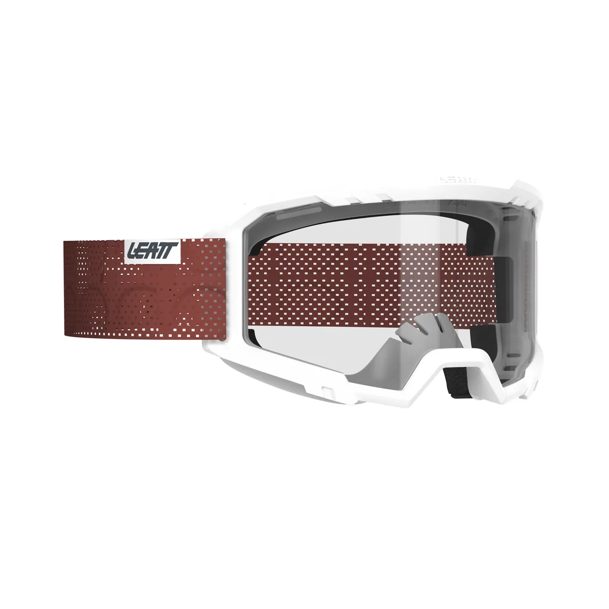 משקפי אבק לאופניים LEATT Vizion 2.0 MTB בצבע לבן משקפי אבק לאופניים ליט LEATT Vizion 2.0 MTB בצבע לבן