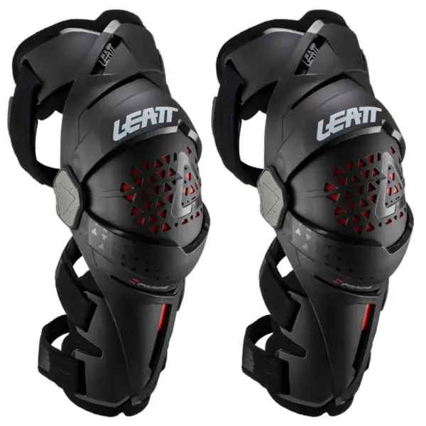 ברכיות ליט LEATT Z-Frame בצבע שחור אדום