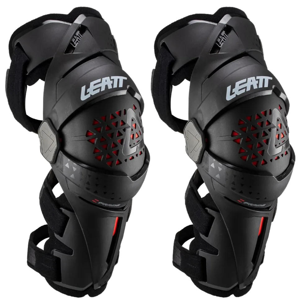 ברכיות LEATT Z-Frame בצבע שחור אדום ברכיות ליט LEATT Z-Frame בצבע שחור אדום