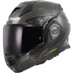 קסדה נפתחת קרבון אל אס 2 LS2 Advant X Carbon בצבע קרבון מבריק
