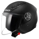 קסדה פתוחה אל אס 2 LS2 Airflow II בצבע שחור מט
