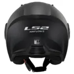 קסדה פתוחה אל אס 2 LS2 Airflow II OF616 שחור מט – תמונה 4