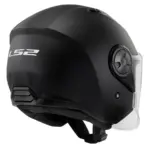 קסדה פתוחה אל אס 2 LS2 Airflow II OF616 שחור מט – תמונה 5