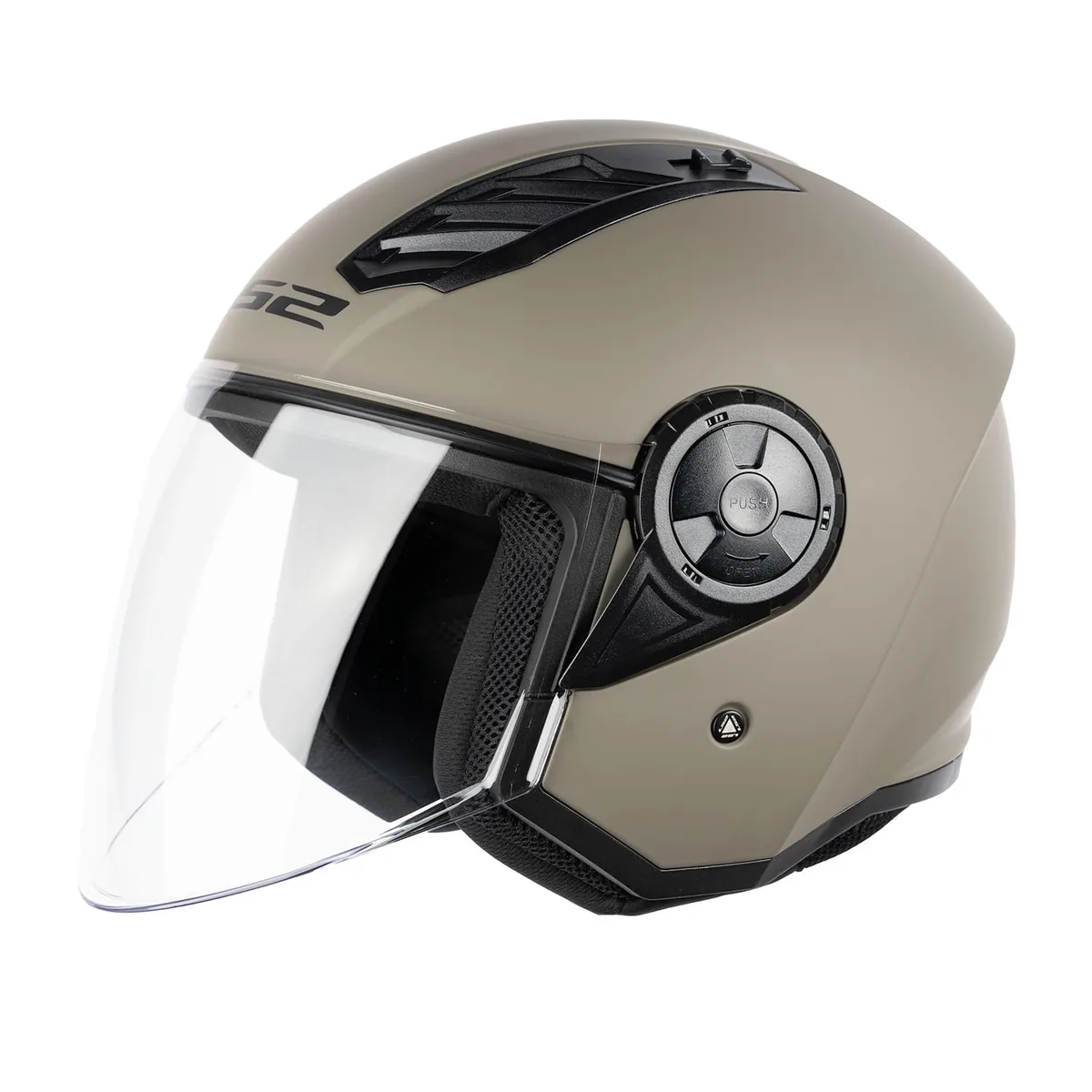 קסדה פתוחה LS2 Airflow II בצבע חול מט קסדה פתוחה אל אס 2 LS2 Airflow II בצבע חול מט