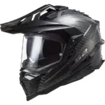 קסדת אדוונצ'ר קרבון אל אס 2 LS2 Explorer Carbon בצבע קרבון