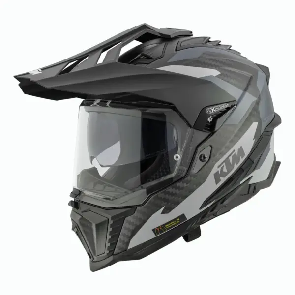 קסדת אדוונצ'ר קרבון אל אס 2 LS2 Explorer Carbon בצבע קרבון שחור מט
