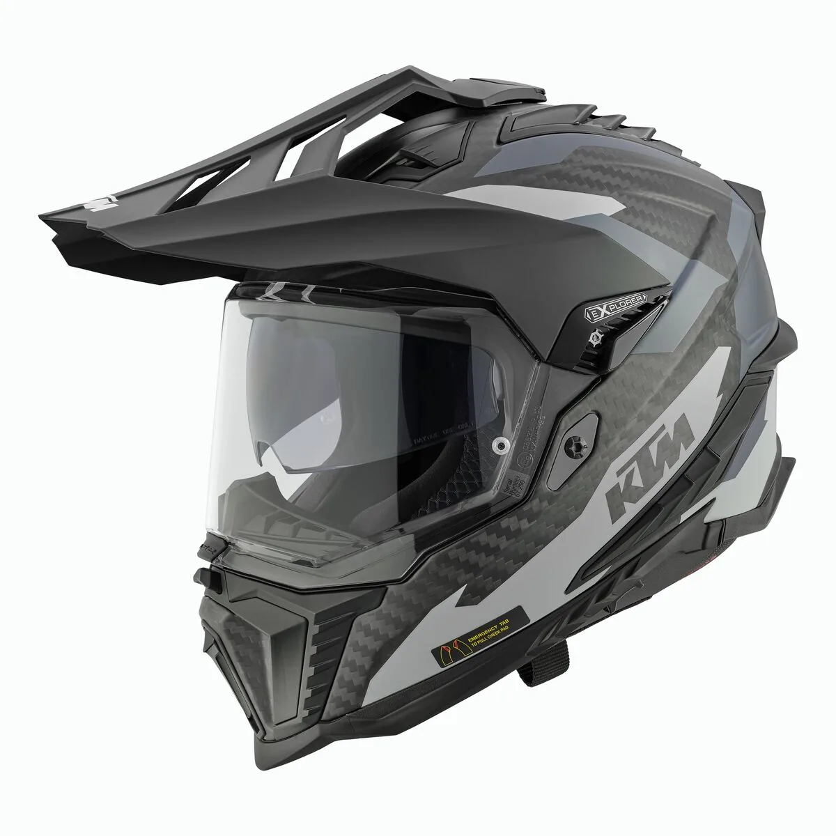 קסדת אדוונצ'ר קרבון LS2 Explorer Carbon בצבע קרבון שחור מט קסדת אדוונצ'ר קרבון אל אס 2 LS2 Explorer Carbon בצבע קרבון שחור מט