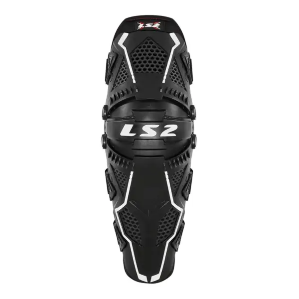 מגני ברכיים אל אס 2 LS2 Fortress Knee Protector שחור – תמונה 2