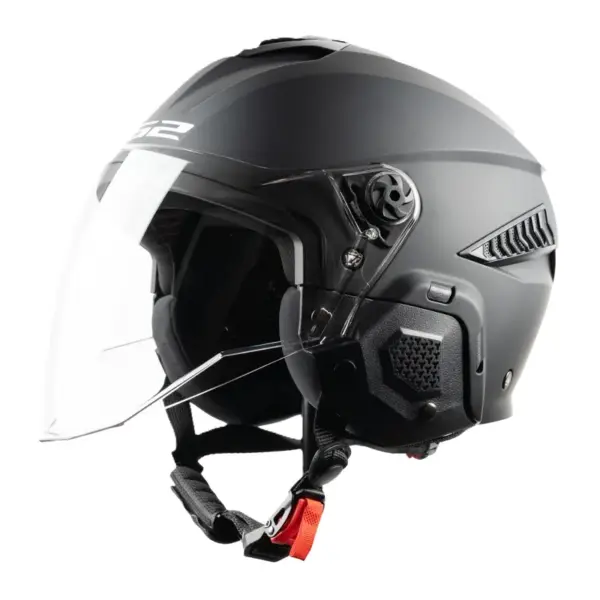 קסדה לאופניים חשמליים אל אס 2 LS2 OF610 E-Bike בצבע שחור מט