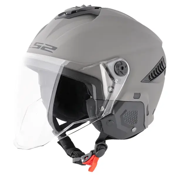 קסדה לאופניים חשמליים אל אס 2 LS2 OF610 E-Bike בצבע חול מט
