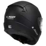 קסדה מלאה אל אס 2 LS2 Rapid FF353 שחור מט – תמונה 4