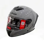 קסדה מלאה אל אס 2 LS2 Rapid III FF820 אפור מבריק – תמונה 2