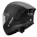 קסדה מלאה אל אס 2 LS2 Rapid III FF820 שחור מט – תמונה 4
