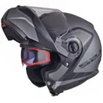 קסדה נפתחת אל אס 2 LS2 Strobe בצבע שחור-טיטניום