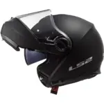 קסדה נפתחת אל אס 2 LS2 Strobe FF325 שחור מט – תמונה 2