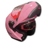 קסדה נפתחת אל אס 2 LS2 Strobe בצבע ורוד