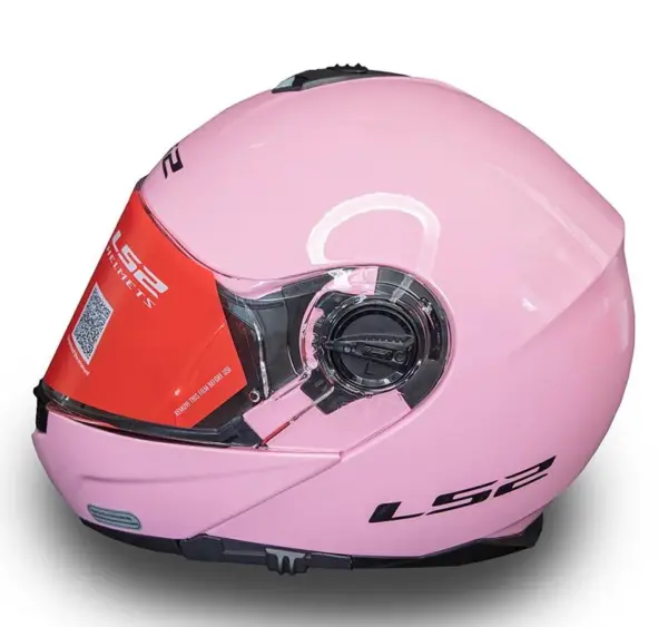 קסדה נפתחת אל אס 2 LS2 Strobe FF325 ורוד – תמונה 2